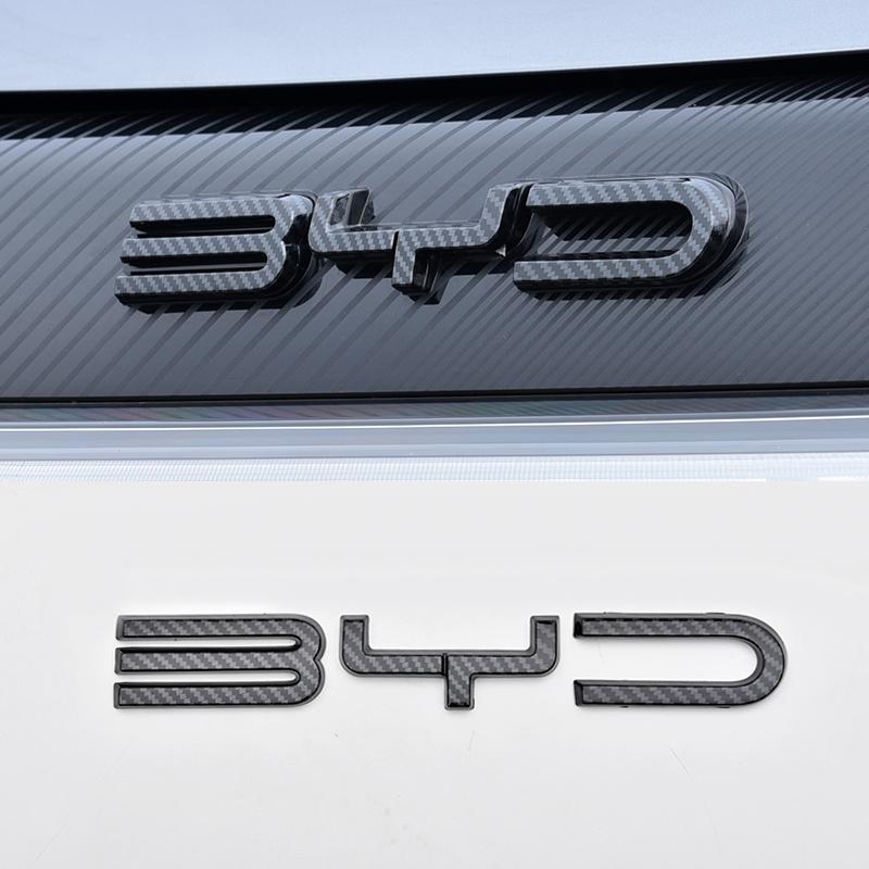 AAYD1 For BYD Dolphin Front Emblem Black Emblem BYD EA1 Front Head Emblem Blackening Modification