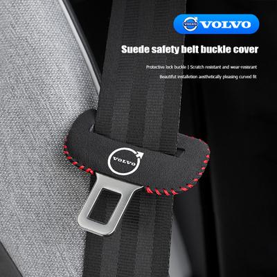 Car Seatbelt Buckle Cover Anti-scratch Protector Accessories For ES90 EC40 EX40 EM90 XC90 V90 V60 XC60 V40 S80 S60 S90 C40