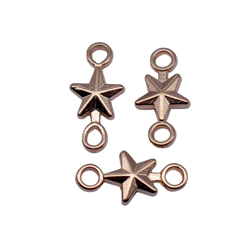 Double Star Connectors Moon For Celestial Themed Bulk Jewelry Findings