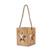 Hill Interiors Wooden Star Tealight Holder