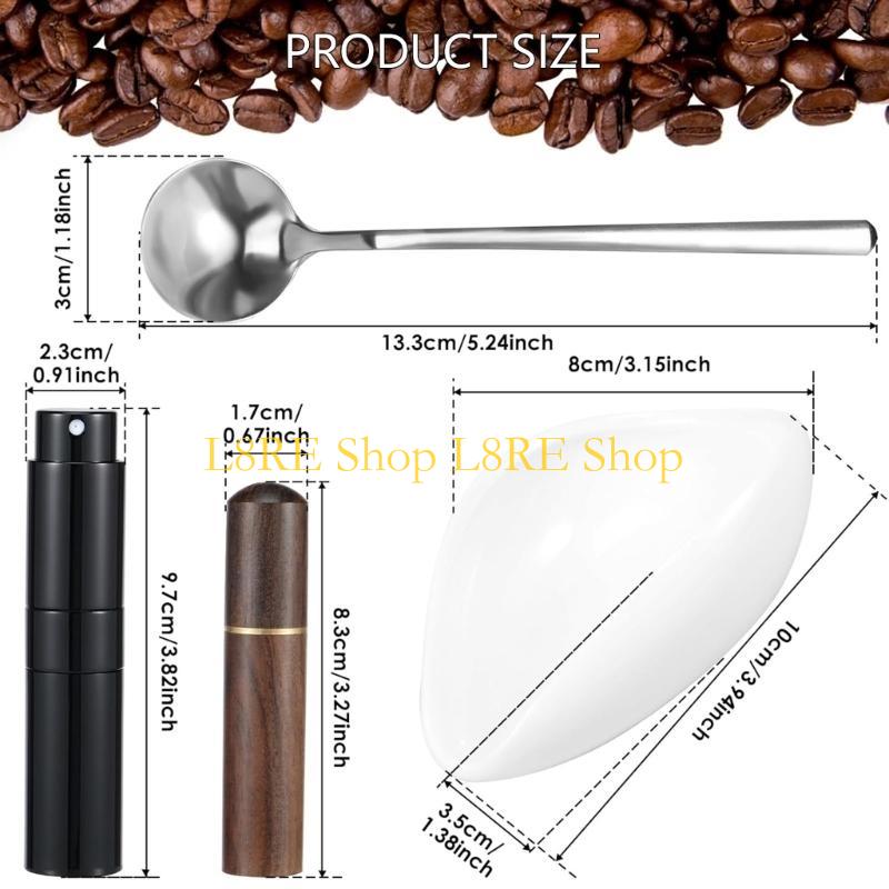 L8RE Kaffeewaagen-Tablett Kaffeebbehälter Kaffeeteller Kaffeewägeteller für Kaffee