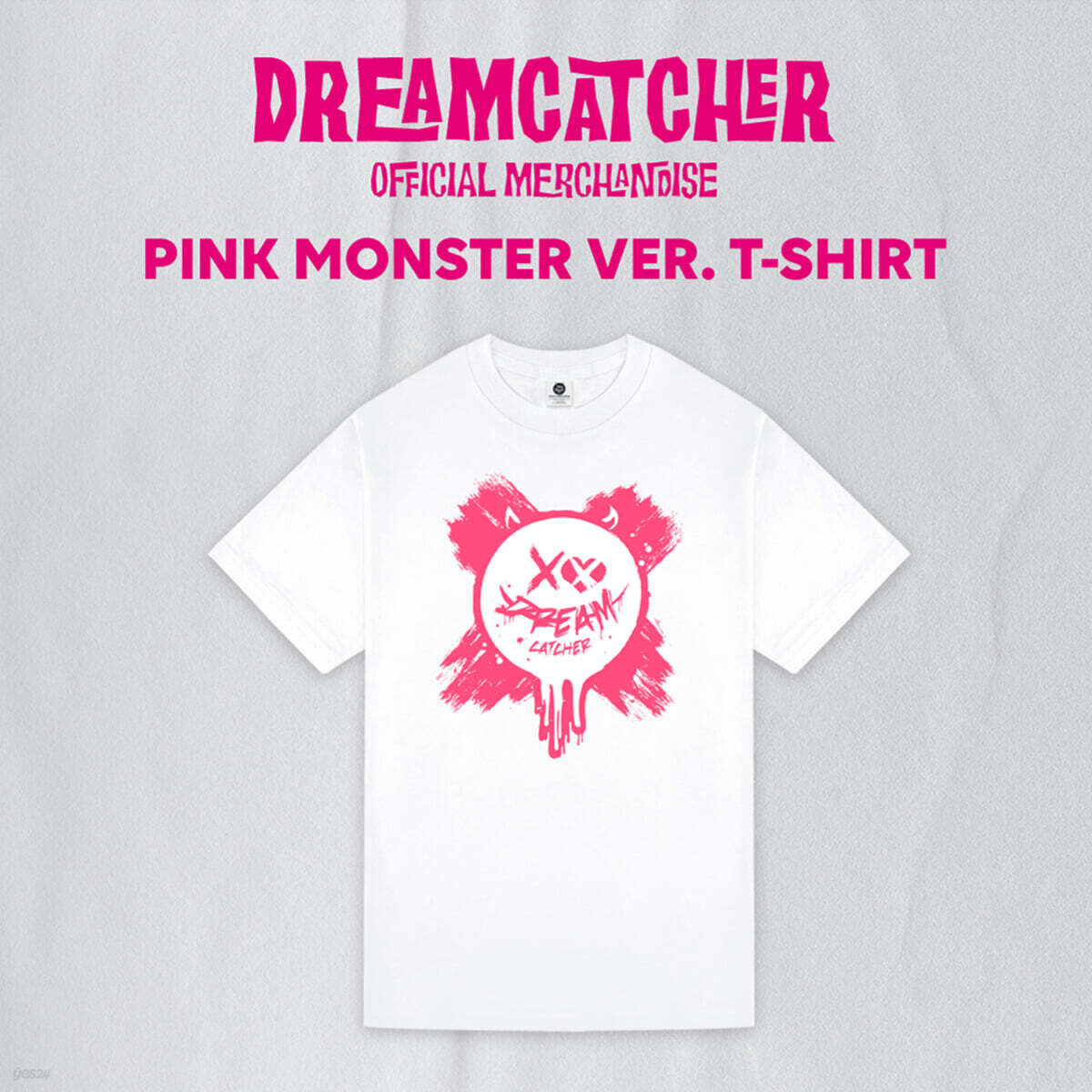 

Dreamcatcher (Dreamcatcher) - DREAMCATCHER T-SHIRT [PINK MONSTER ver.][SIZE : 2XL]