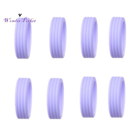 8 bucăți huse din silicon pentru roți pentru bagaje Îmbunătățește aventura de călătorie Minimiză zgomot la minimum mâneci de protecție pentru bagaje Îmbrăcăminte sexuală pentru adulți