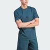 Adidas Z.N.E. Tee Logo T-Shirt Men Tops Blue IJ6130