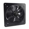 Industrial Air Extractor 12inch Lower Noise Window Ventilation Fan for Kitchen Black