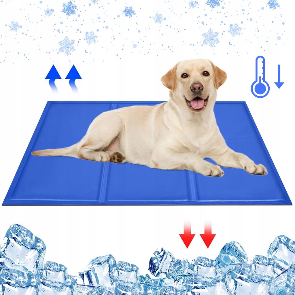 Cooling Mat for Dogs, Cats, Animals, Foldable, Gel, Xxl, 50x90 Cm, Large, Summer, PetJet