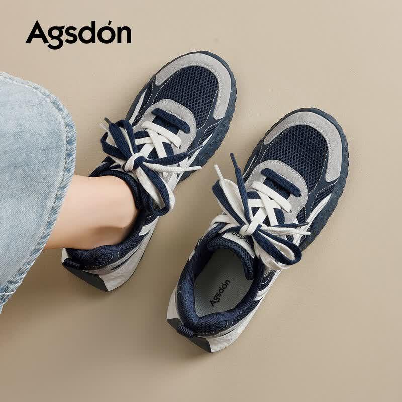 Agsdon Women s Platform German Trainer Shoes 37