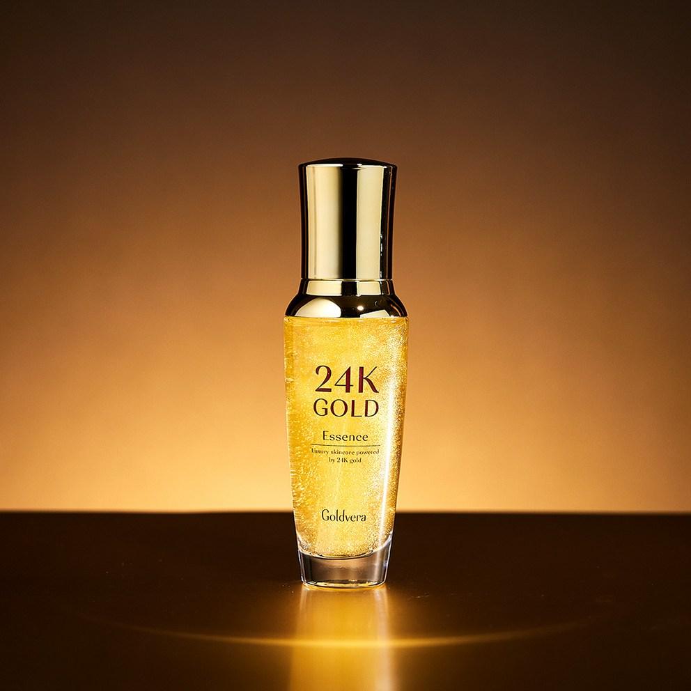 [Gold Vera] 24K Gold Skincare 5-Piece Set - Anti-Wrinkle, Whitening, Firming, and Moisturizing