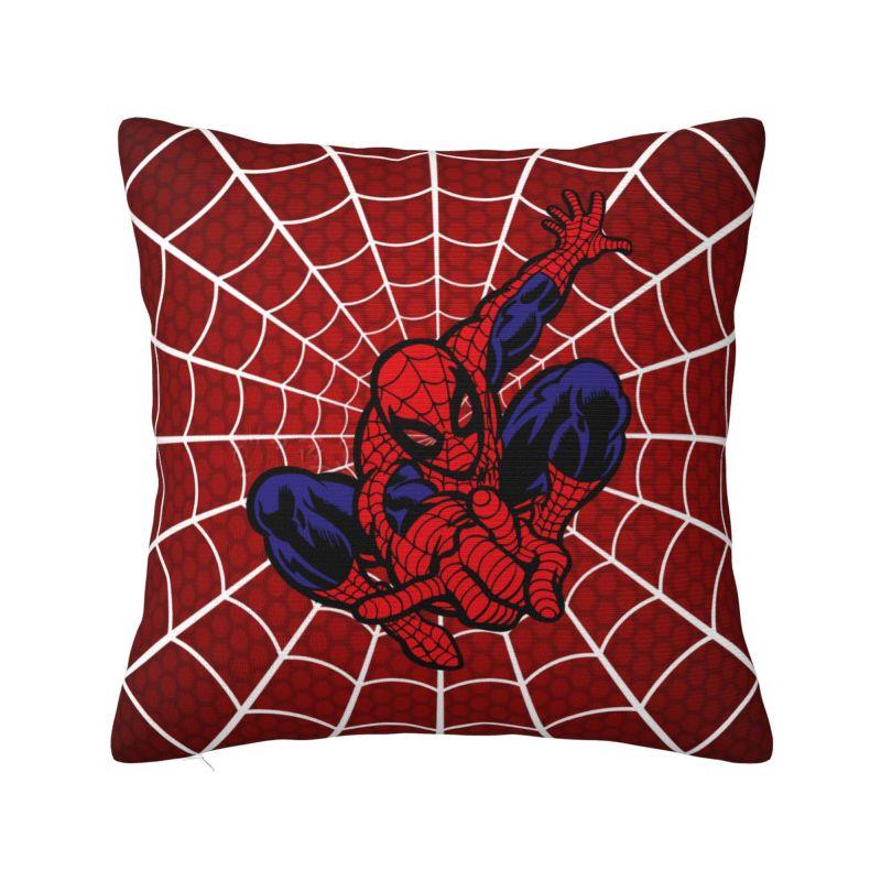 Custom Spiderman Superhero Cartoon Modern Pillow Cover Cushions Cover for Sofa
