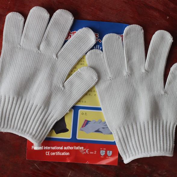 Level 5 Enhanced Cut-Resistant Gloves, Anti-Blade, Anti-Knife, Wear-Resistant Stainless Steel Wire.