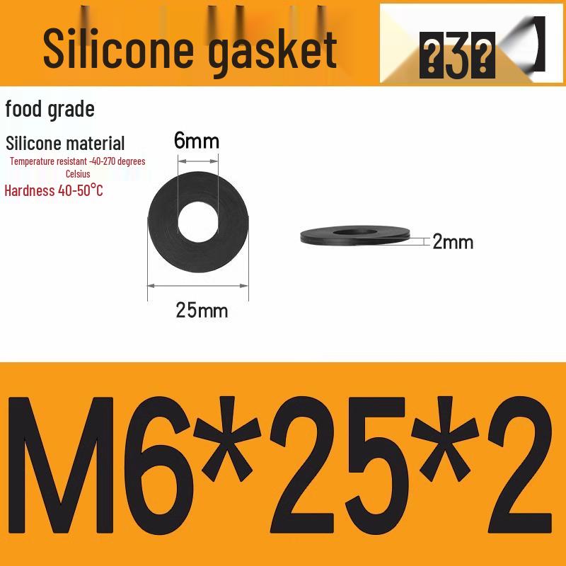 Silicone High-Temp Waterproof Gasket & Shock Absorbing Seal Pad