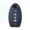 New  Silicone Car Key Case Cover Keyless Remote Fob Holder For Nissan X Trail T32  Rogue Patrol Murano Htrail Maxima