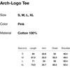 ThIs Is Never That Arch Logo Tee Pink