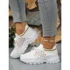 Shoe Mesh Breathable Sports Shoes Retro White Shoes Korean Version Casual Women's Shoes