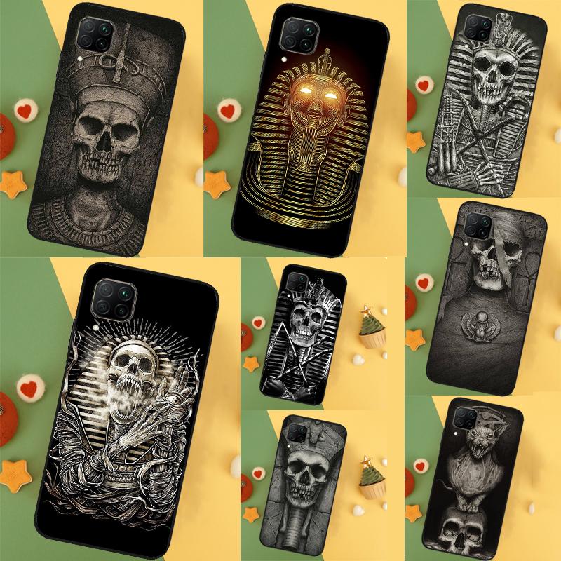 Ancient Egypt Pharaoh Case For Huawei P20 P30 P40 Lite Nova 11 Pro 9 10 SE 3i 7i 11i 5T Y60 Y61 Y90 Y91 Y70 Cover