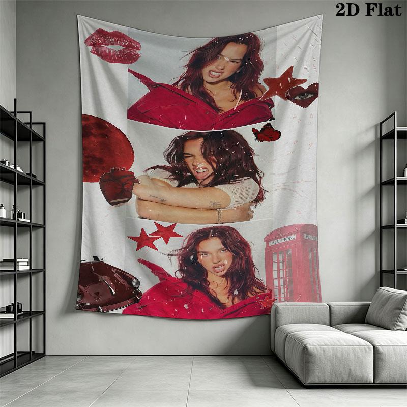 Rebel Star Wall Hanging Printed Fabric Blanket Decorative Tapestries for Bedroom Living Room Home Decor