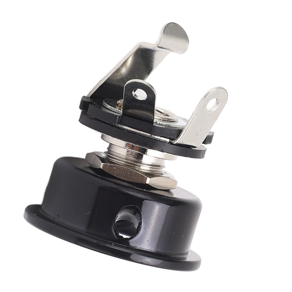 Guitar Jack Plate Electrosocket Holder Electric Guitars Jackplate Recessed Parts