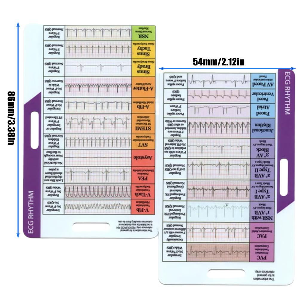 Rhythm Pocket Reference Card For Teaching Practicing Music Enthusiasts Portable Designs With Clear Marking Easy Reading