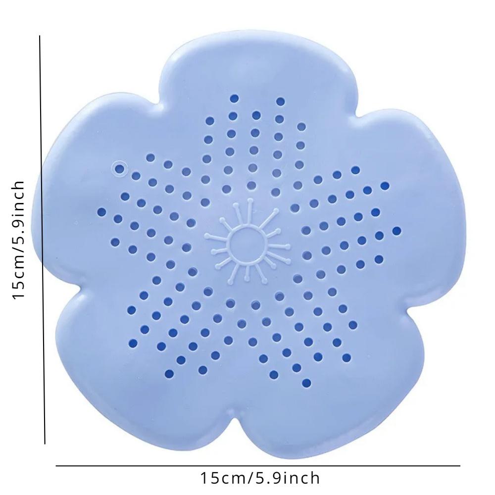 1PC Creative Kitchen Sink Anti-clogging Floor Drain Sewer Filter Flower-shaped Silicone Floor Drain Kitchen Tools