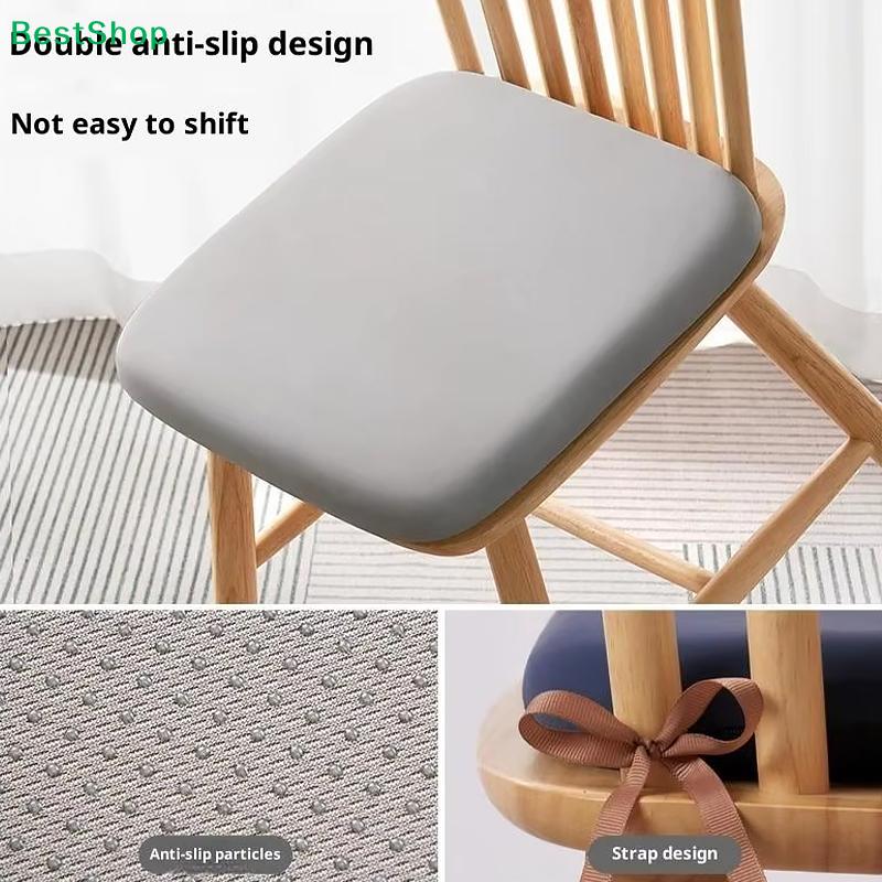 Cool Ice Silk Milk Fiber Rebound Cushion Breathable Anti-Fatigue Seat Pad for Office/Car/Chair