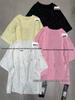 Xiao Wang's Summer Korean Loose Plus Size Casual Graffiti T-Shirt