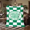Celtic FC Print Flannel Blanket Soft Warm Sofa Bed Throw Blanket For Home Office Bedroom