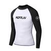 Quick-Dry UV Protection Rash Guard Set Men Women Long Sleeve Swimwear Surfing Diving Suit With Zipper