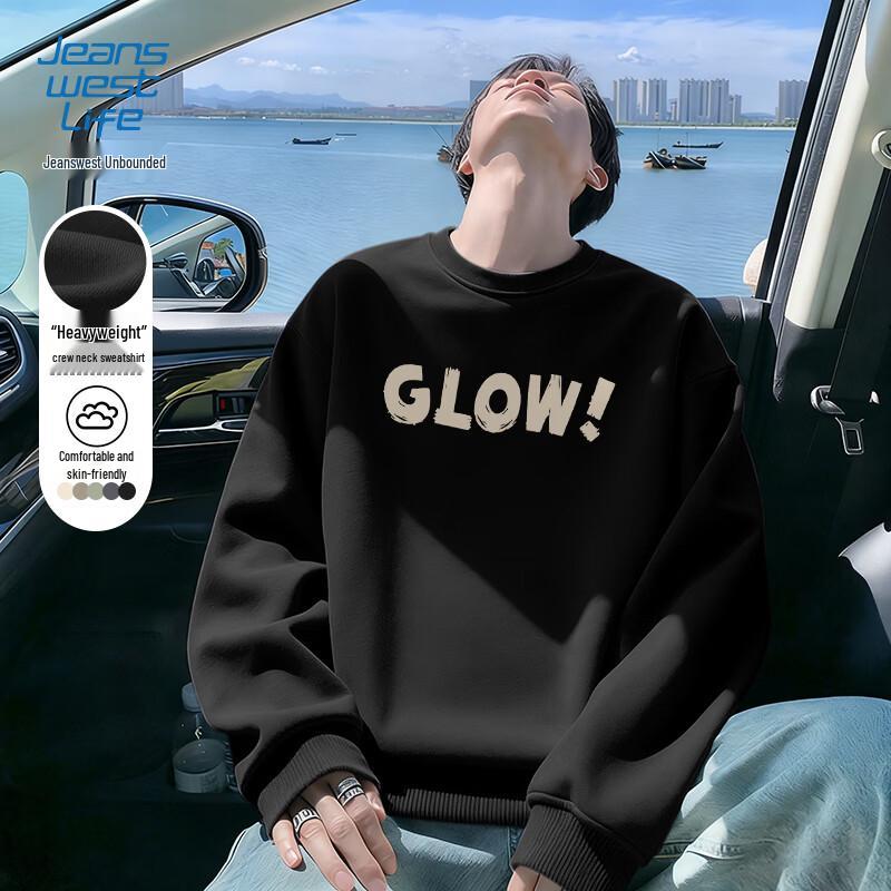 Jeanswest LIFE Men s 2026 Heavyweight Crew Neck Sweatshirt 3XL