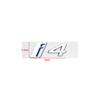 Car Stickers ABS 3D Letters Rear Trunk Emblem Logo for BMW iX i3 i4 i7 iX3 iX4 iX7 Matte Silver Accessories tv2
