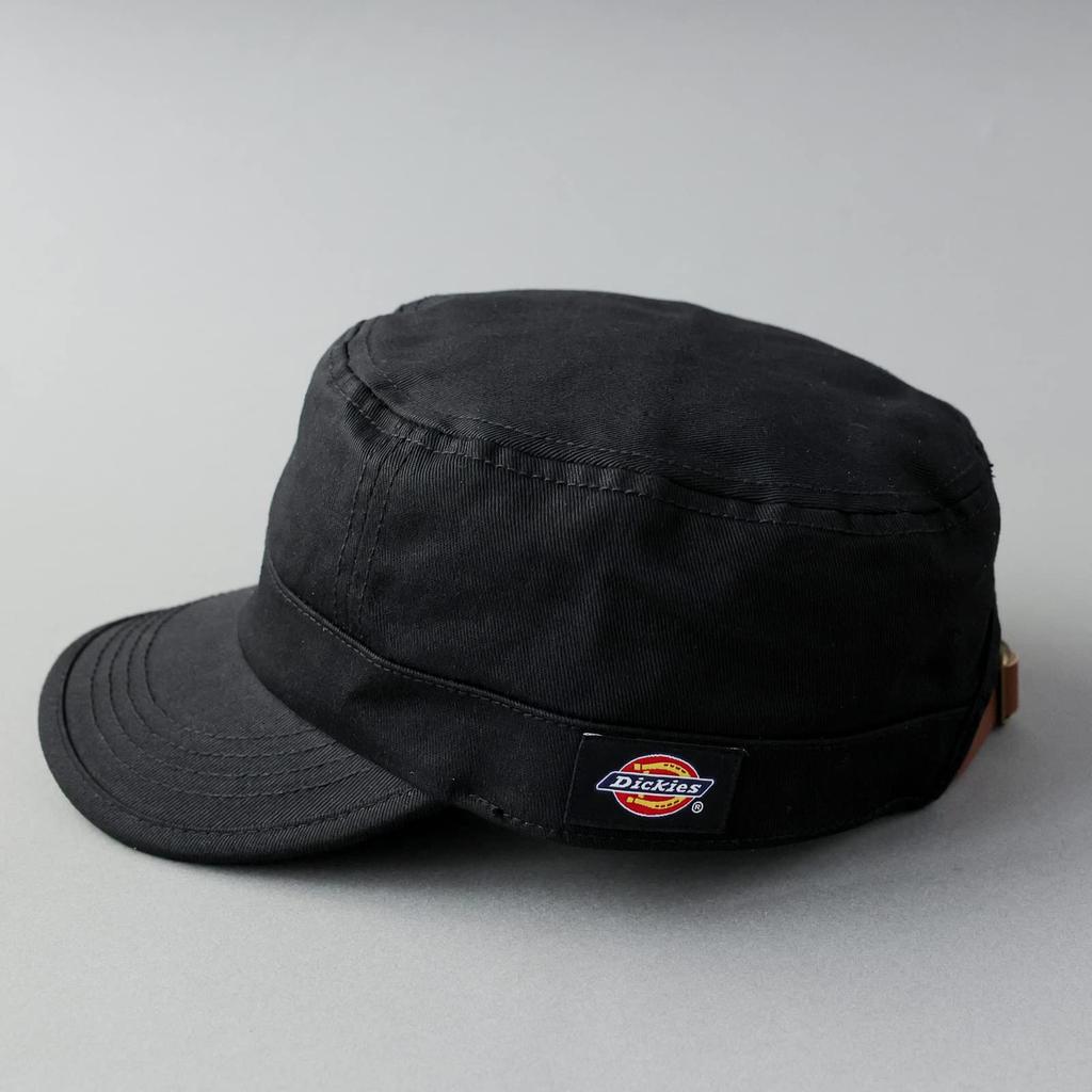 Dickies Basic Work and Free Black Cap, Unisex, Men's Women's (JP, Alphabet, Size, (Short Brim))
