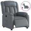 VidaXL Fauteuil Inclinable Électrique, Chaise de Relaxation avec Dossier, Siège avec Accoudoirs, Fauteuil TV de Salon, 3205253