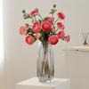 Simulation 3-branch Bundle Peony 9-head Dew Lotus Fake Flower Home Decoration Ornament