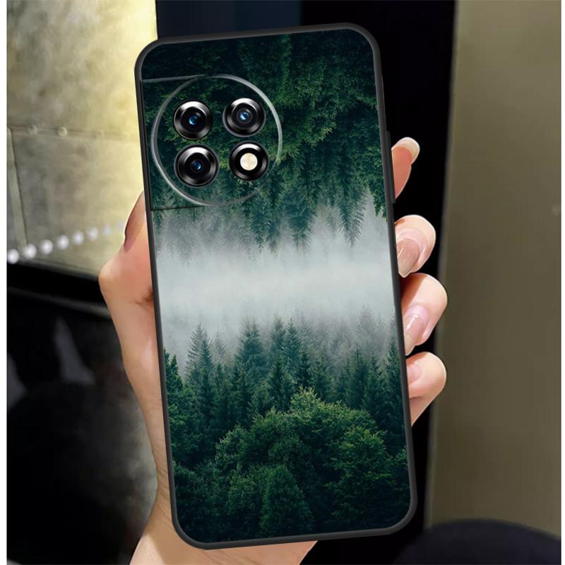 Beautiful Mountain Forest Nature Cover For OnePlus Nord 4 CE 3 2 Lite N30 N20 N10 OnePlus 13 12 11 10 Pro 10T 8T 12R 13R Case