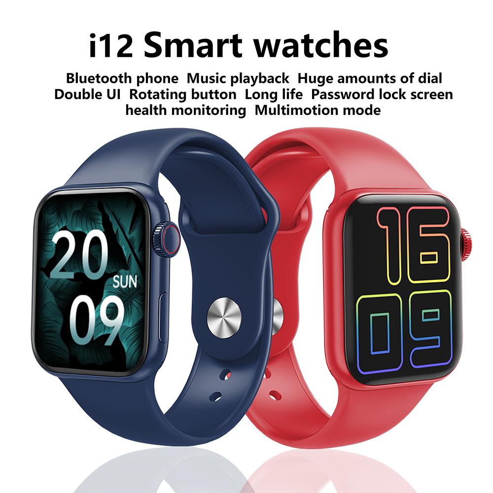 I12 Smart Watch 1.69 Full Screen Bluetooth Call Music Incoming Call  Information Synchronization Intelligent Split Screen günstig kaufen —  Preis, kostenlose Lieferung, echte Bewertungen mit Fotos — Joom
