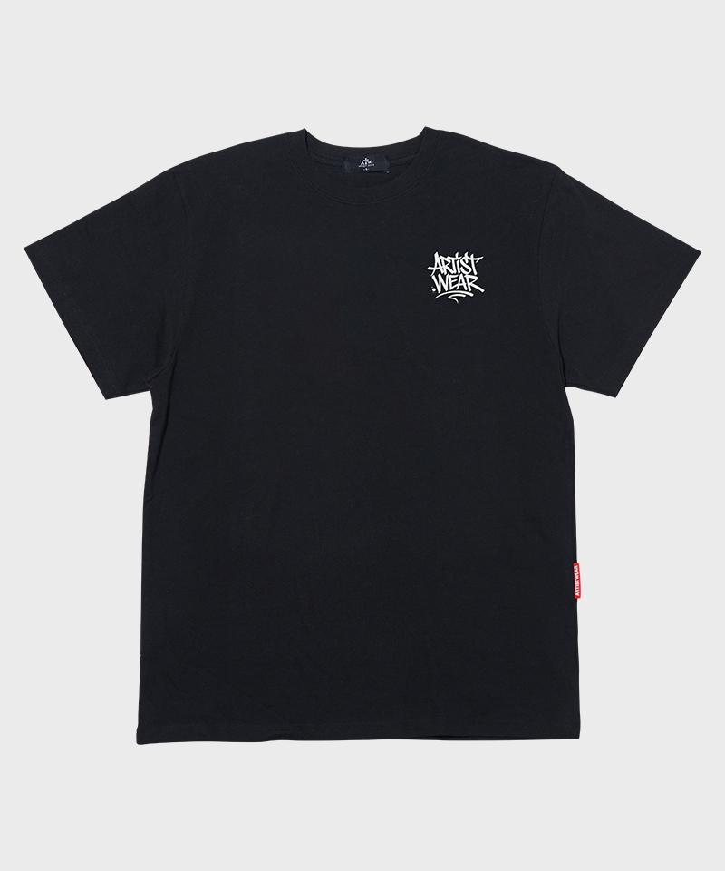 ARTISTWEAR [Atw] Tagging Logo Short Sleeve T-Shirt
