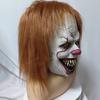 Halloween Horror Clown Pennywise New European and American Style Latex Mask with a Soul-reviving Clown Design