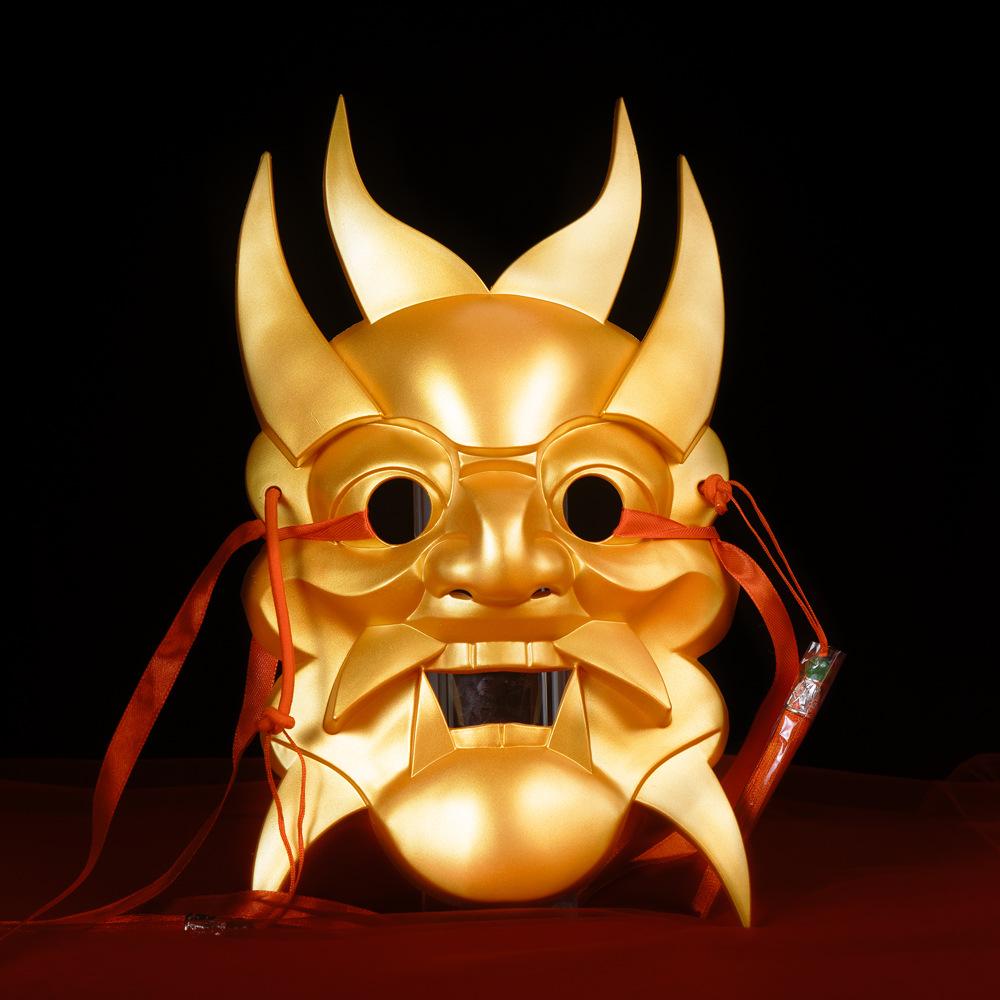 New Temple Fair Party Painting Nuo Opera Mask COS Carving ABS Mask Full Face National Style Props