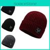Winter Cap Beanie V Letter Knitted Hat Winter Protection Caps Gifts Outdoor