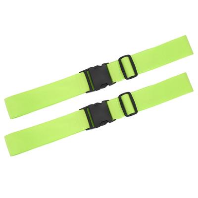 2pcs Adjustable Luggage Strap Multifunction Suitcase Buckle Strap Baggage Belts Tag