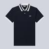 HAZZYS Men's Summer 3A Antibacterial Color-block Polo Shirt ASTZE0BBE28