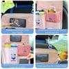 Cartoon Pattern Car Seat Storage Bag Car Interior Organizer  Car Sundries Organization