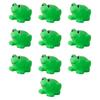 10Pcs Bath Toys for Toddlers Vinyl Squeeze Cartoon Frog Toy Shower Safe Water Toy for Sensory Learning