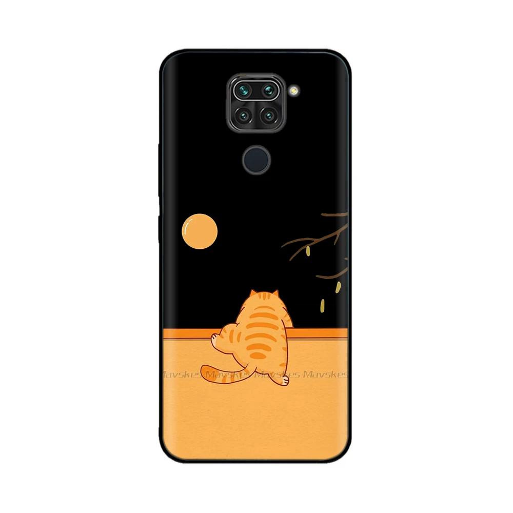 Cute Panda Back Cover For Redmi Note 9 Case For Xiaomi Redmi Note 9 Cases Note9 Soft Liquid Silicone Full Coverage Phone Case