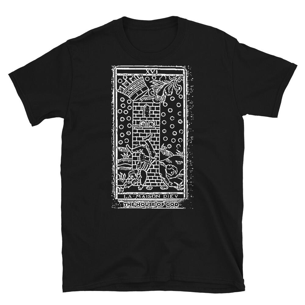 The Tower Tarot Card La Maison Dieu T-shirt