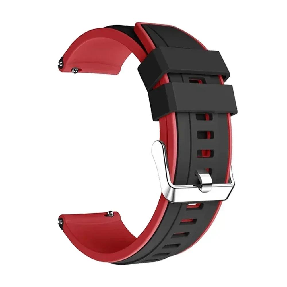 

22mm Silicone Watchband For HUAWEI WATCH GT 6/GT6 Pro Sports Soft Strap For HUAWEI WATCH 5/4 Pro Ultimate GT 5 4 3 46mm Bracelet 1Pcs 22mm