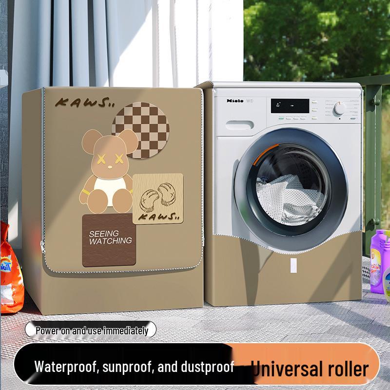 Waterproof Sunproof Cover for 10kg Fully Automatic Washing Machines