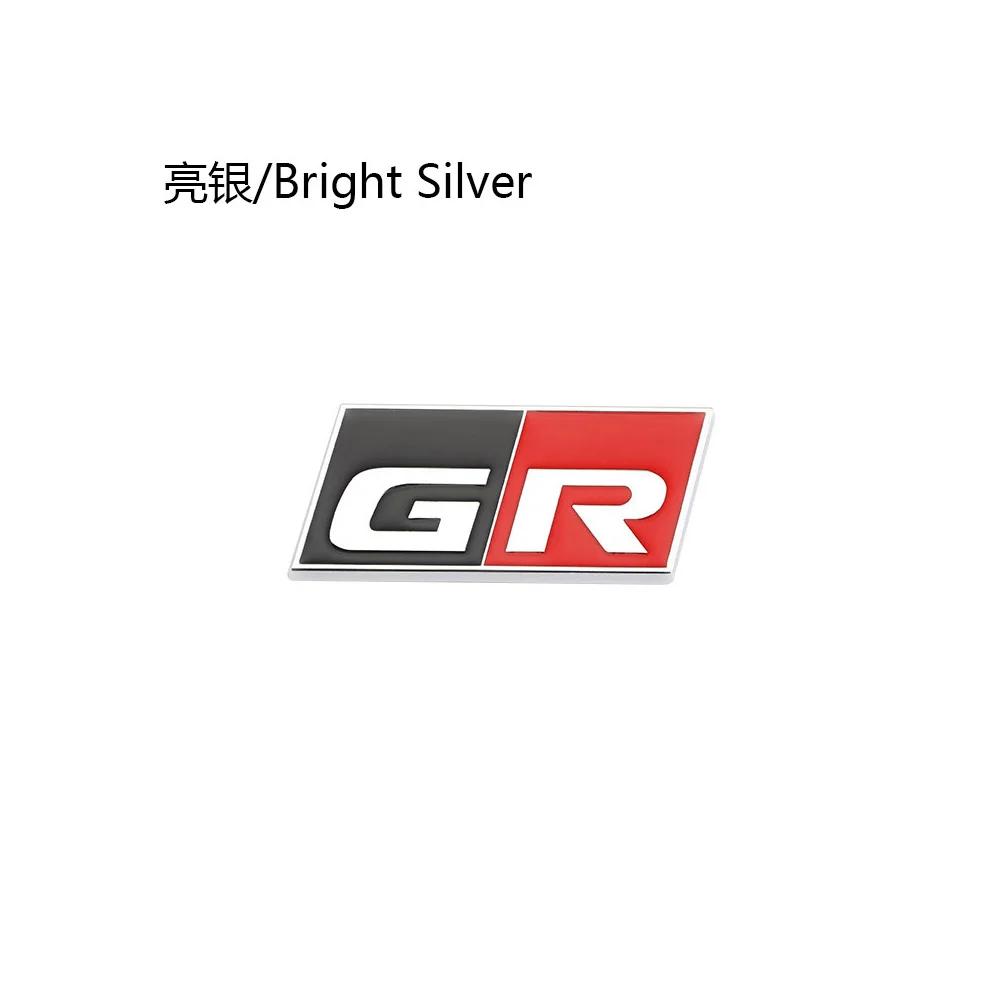 

Автомобильная наклейка GR Sport Gazoo Racing Значок-эмблема на решетку переднего капота для Toyota Corolla Supra CHR RAV4 Yaris Prado Prius Camry