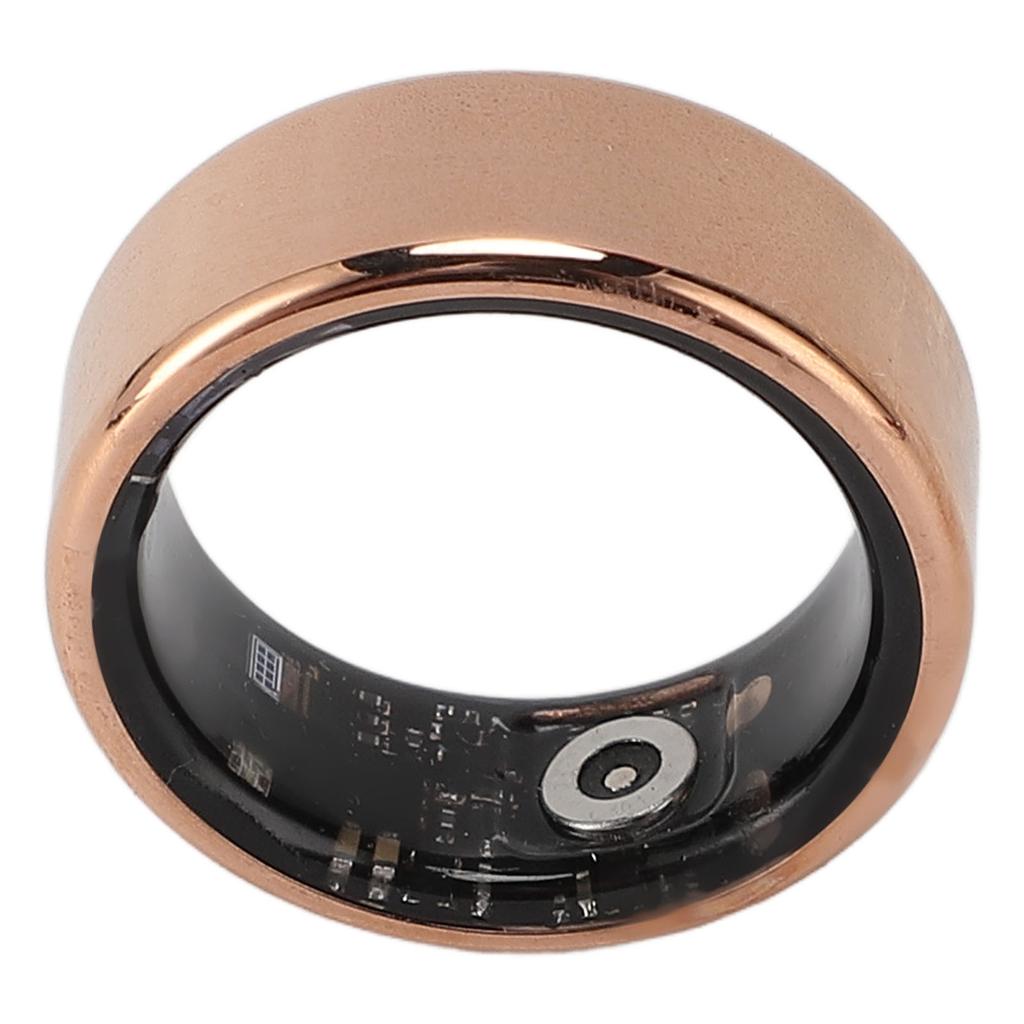 Smart Ring Step Counter Fitness Sleep Tracker Temperature Monitoring Water Resistant Lightweight