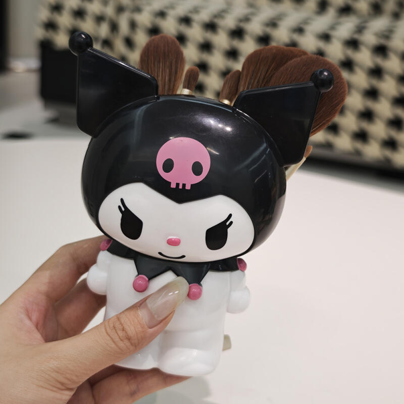  Kuromi  Makeup Brush Storage Kawaii Pen Holder Desktop Storage Ornament Melody Student Pen Holder Storage Gift