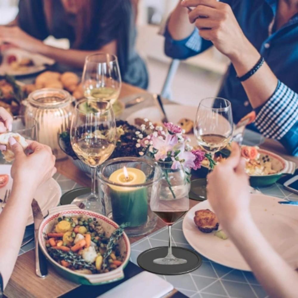 12Pcs Heat Resistant Drink Coasters 10cm Diameter Table Placemats  Coffee Mug Protection